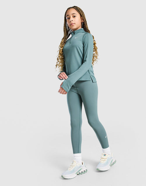 Girls' Dri-FIT Long Sleeve 1/2 Zip Top Junior