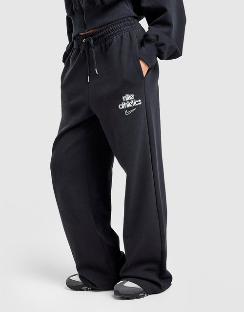 Graphic Swoosh Wide Leg Joggers