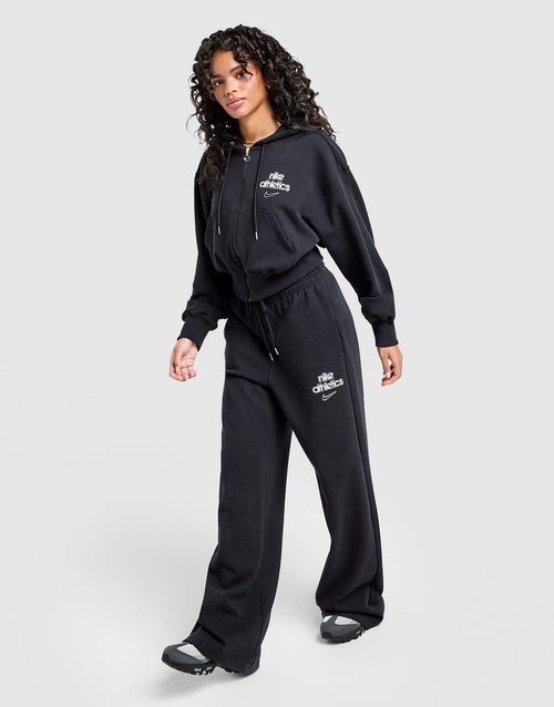 Graphic Swoosh Wide Leg Joggers