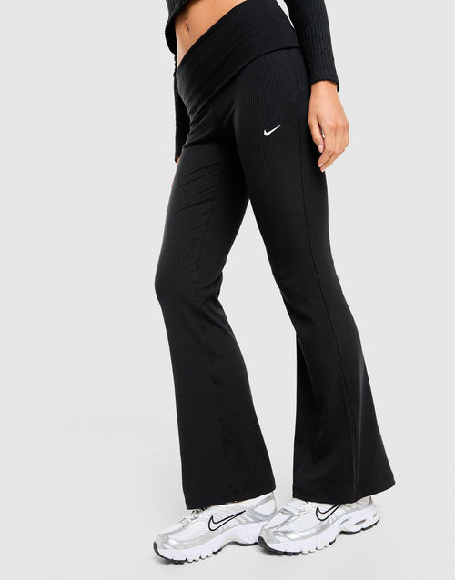Chill Ribbed Flare Leggings