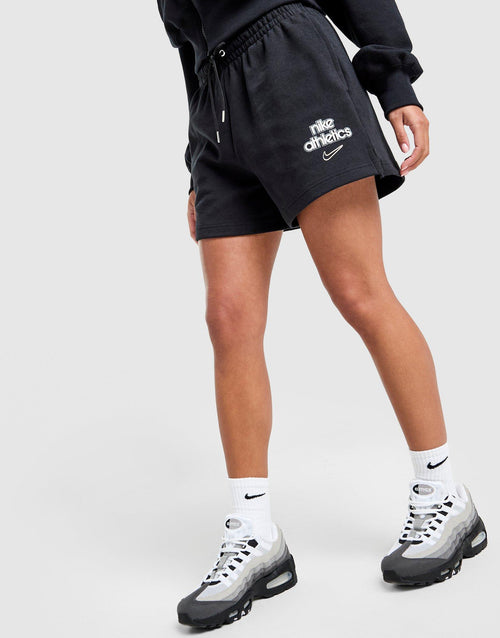 Graphic Swoosh Boyfriend Shorts