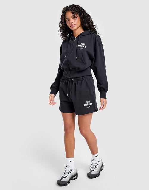 Graphic Swoosh Boyfriend Shorts