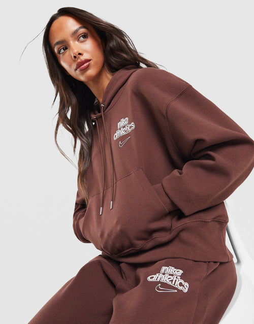 Graphic Swoosh Oversized Hoodie