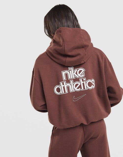 Graphic Swoosh Oversized Hoodie
