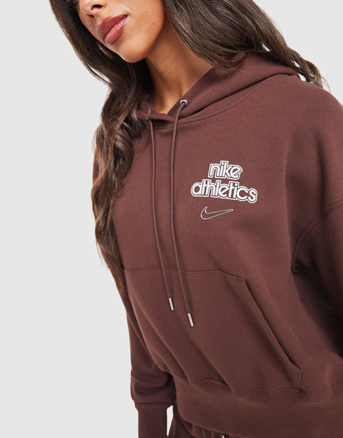 Graphic Swoosh Oversized Hoodie