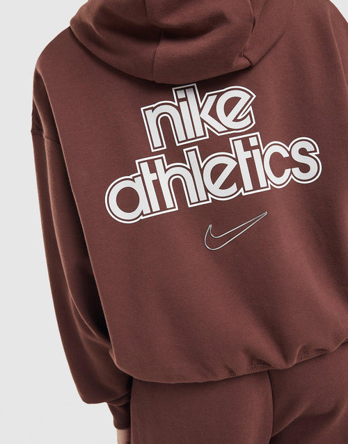 Graphic Swoosh Oversized Hoodie