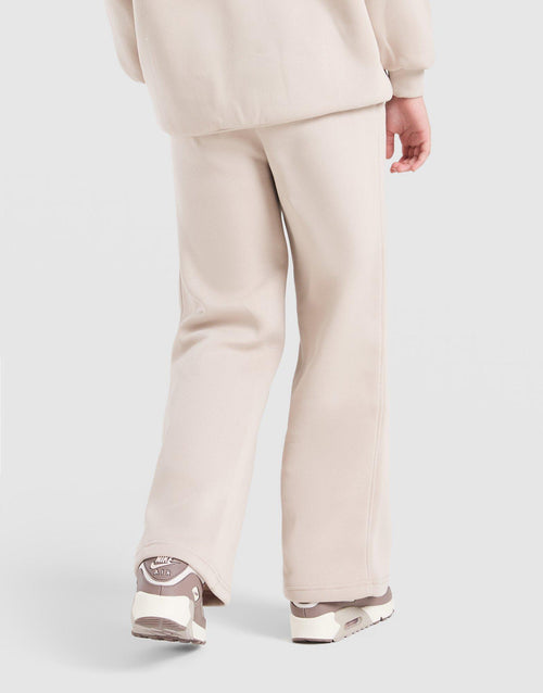Girls' Dual Tone Wide Leg Joggers Junior