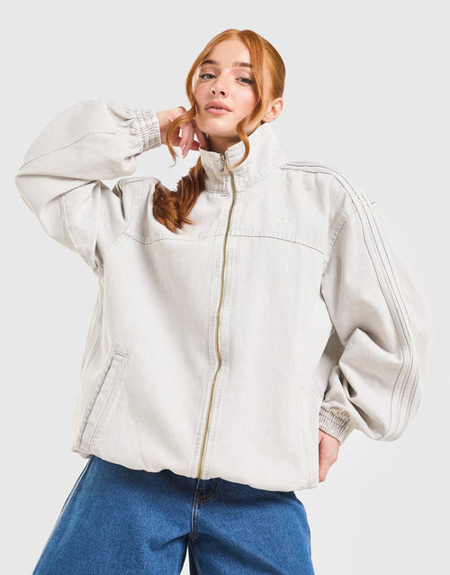 Oversized Denim Firebird Track Top