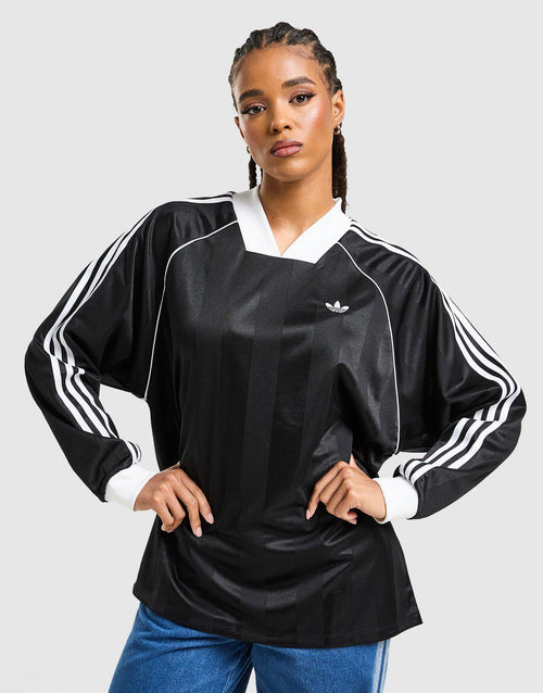 Long Sleeve Oversized Football Top