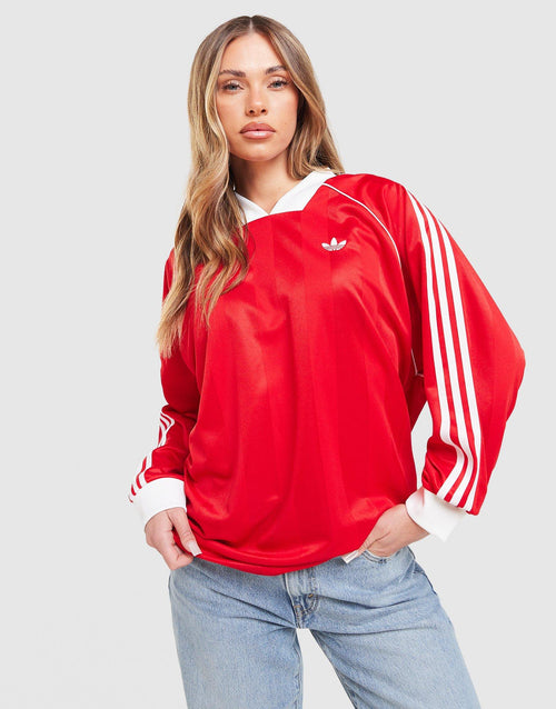 Long Sleeve Oversized Football Top