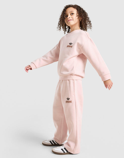 Girls' Bubble Crew Tracksuit Children