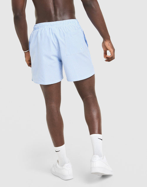 Seersucker 5" Swim Shorts