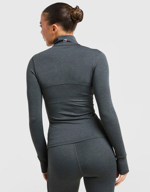 Tech Marl 1/4 Zip Top
