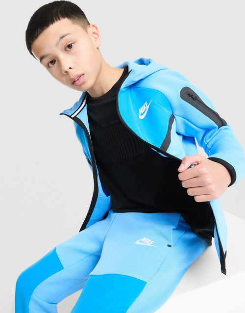 Tech Mix Full Zip Hoodie Junior