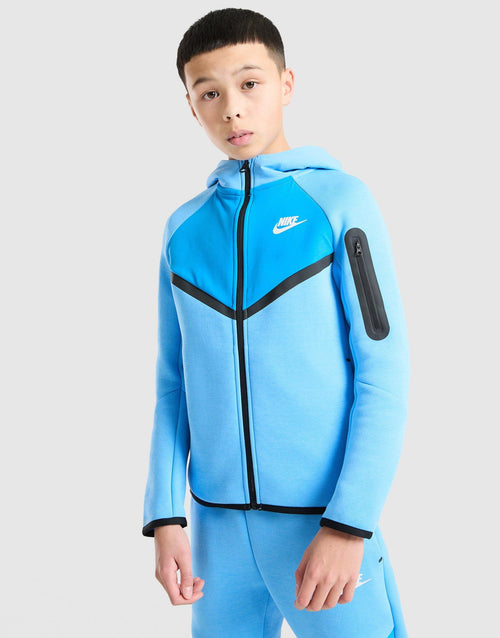 Tech Mix Full Zip Hoodie Junior