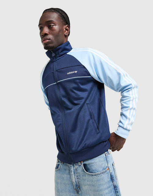 Colour Block Retro Track Top