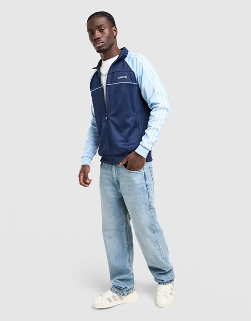 Colour Block Retro Track Top