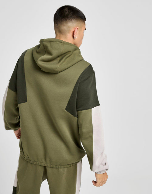 Club Fleece Colour Block Hoodie