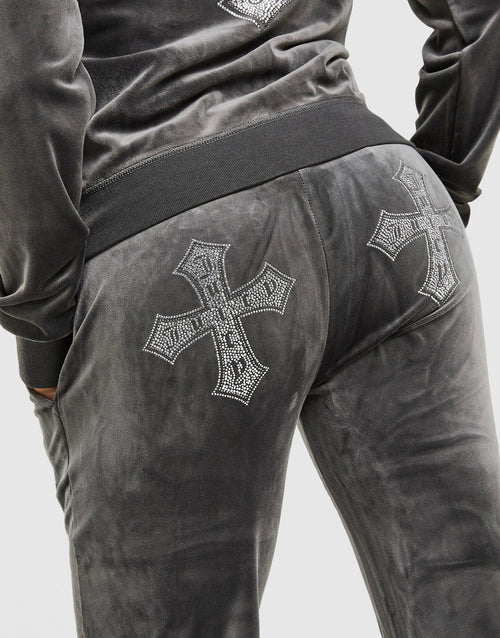 Cross Wash Velour Track Pants