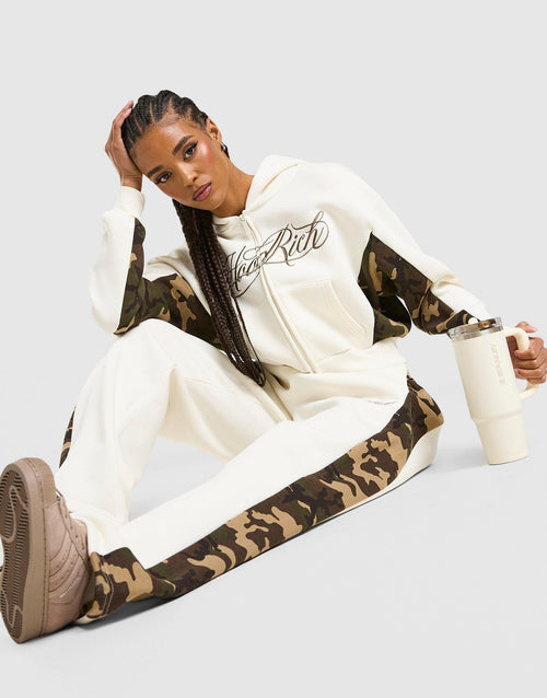 Field Camo Wide Leg Joggers