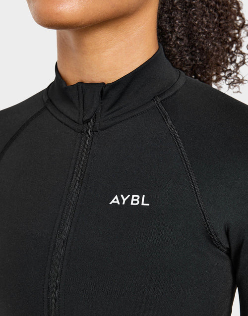 Enhance Full Zip Seamless Top