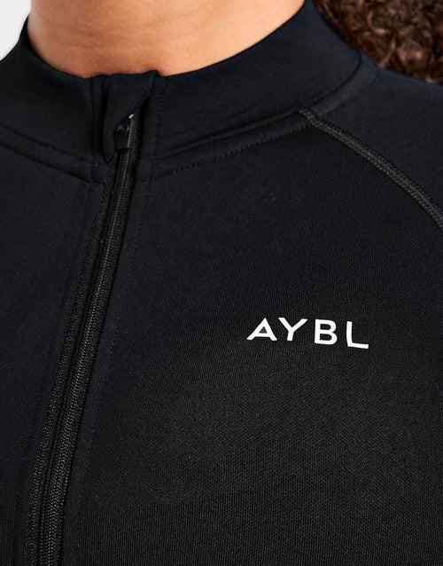 Enhance Full Zip Seamless Top
