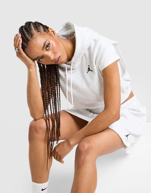 Brooklyn Fleece Sleeveless Hoodie