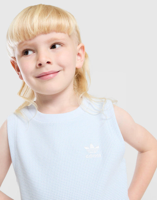 Waffle Tank Top/Shorts Set Children
