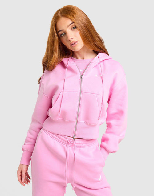 Phoenix Crop Full Zip Hoodie