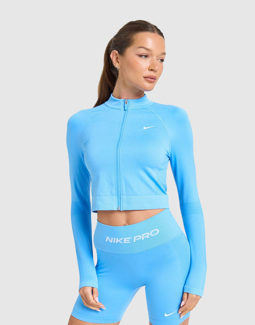 Pro Training Seamless Full Zip Top