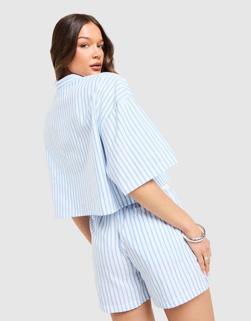 Poplin Stripe Shirt