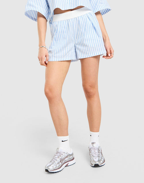 Chill Poplin Stripe Shorts