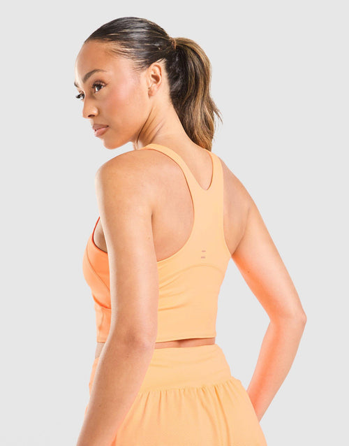 Running Tempo Crop Sports Bra