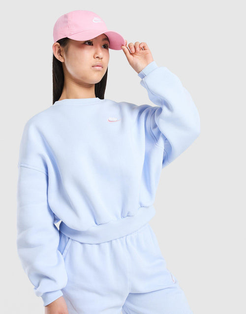 Girls' Dual Tone Crew Sweatshirt Junior