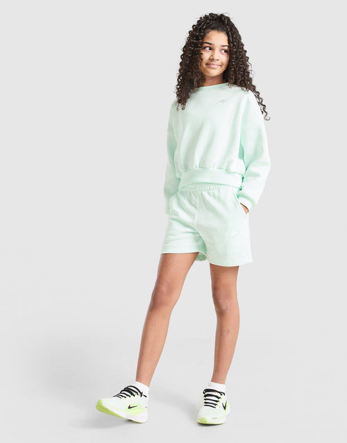Girls' Club Fleece French Terry Shorts Junior