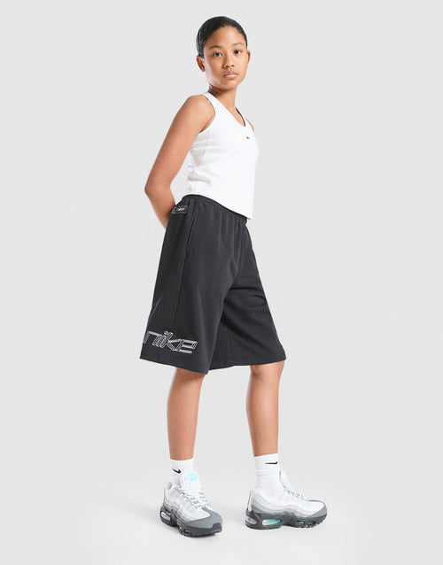 Girls' Baggy Fleece Shorts Junior