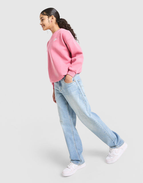 Girls' Club Oversized Crew Sweatshirt Junior