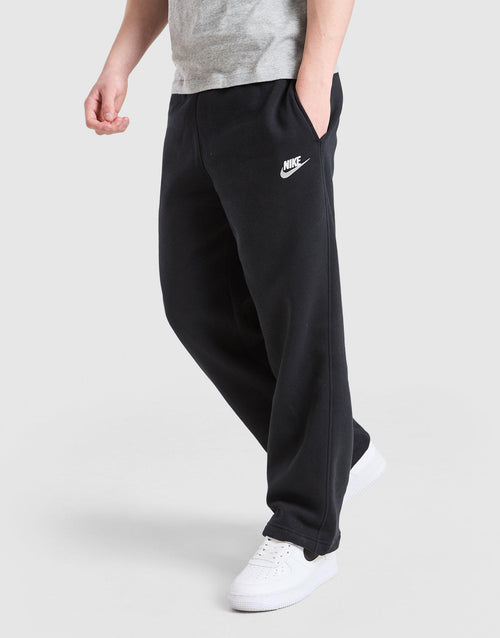 Club Fleece Open Hem Joggers Junior