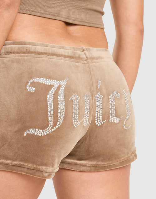 Micro Velour Shorts