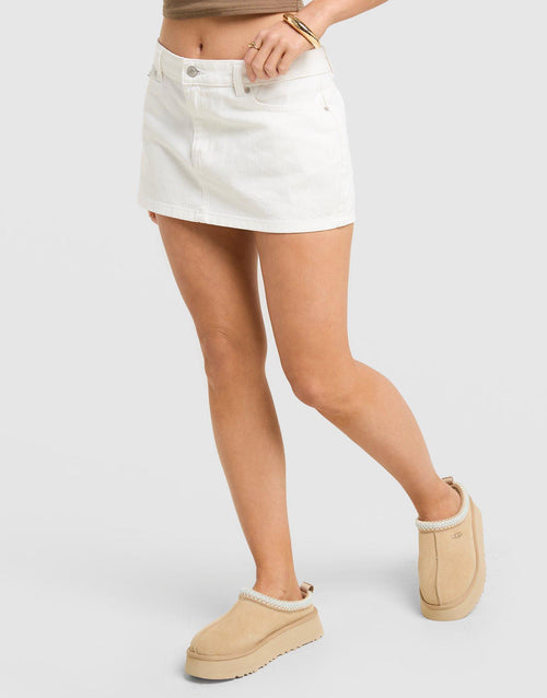 Denim Mini Skirt
