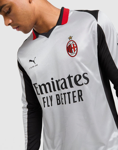 x Slam Jam AC Milan Long Sleeve Shirt