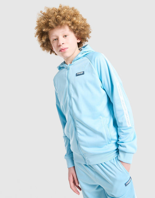 Fade Poly Hooded Tracksuit Junior