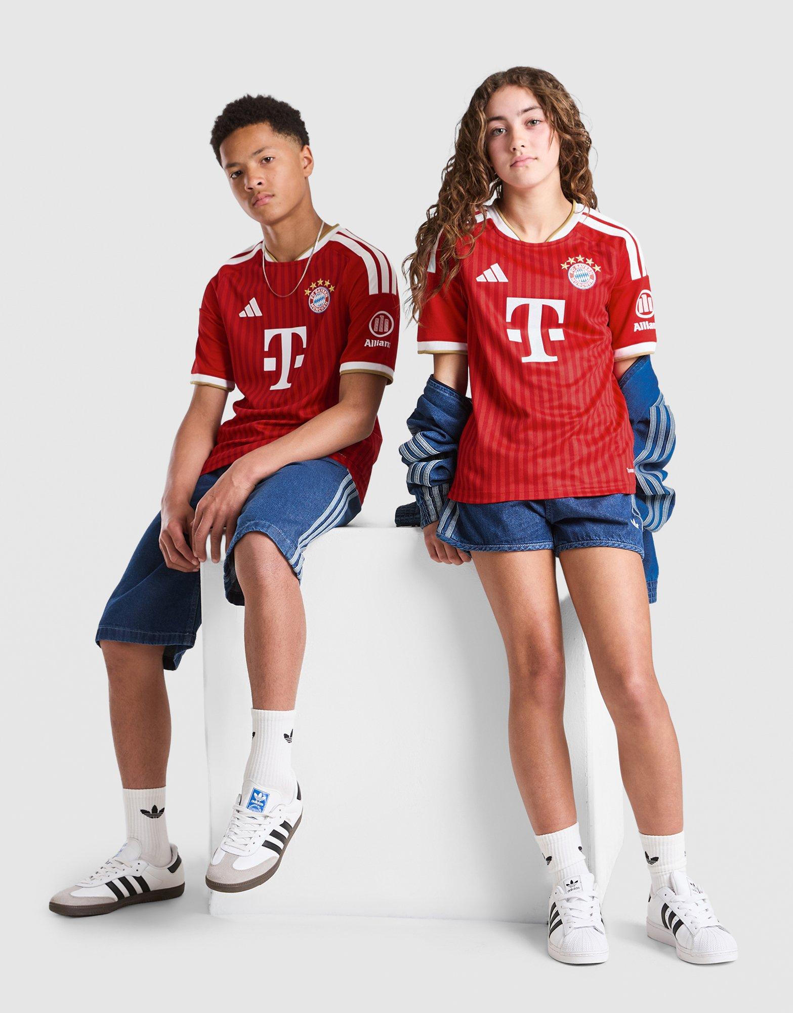 Red adidas FC Bayern Munich 2026/27 Home Shirt Junior - JD Sports