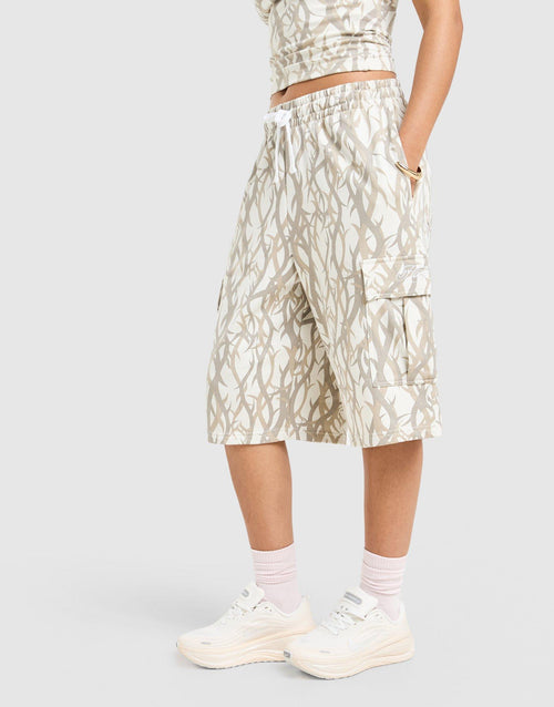 Ren Tribal Camo Jorts