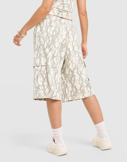 Ren Tribal Camo Jorts