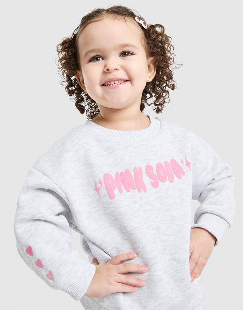 Girls' Fade Crew Tracksuit Infant