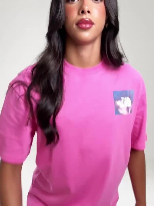 Peaks Graphic Boyfriend T-Shirt
