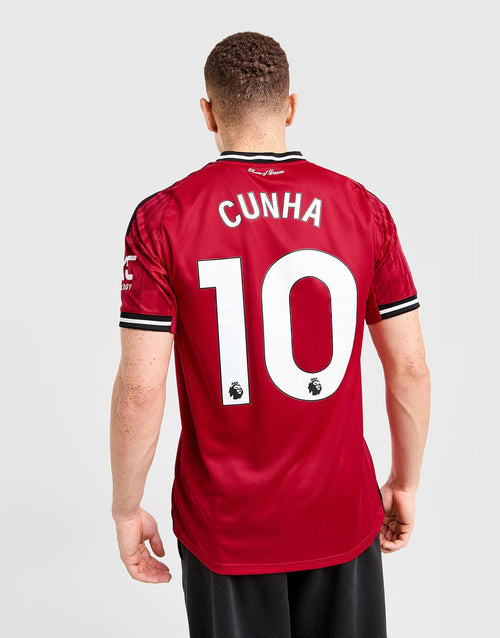Manchester United FC 2025/26 Cunha #10 Home Shirt