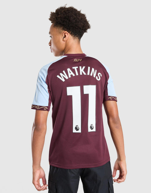 Aston Villa FC 2025/26 Watkins #11 Home Shirt Jnr