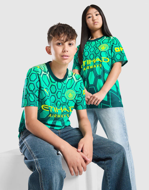 Manchester City FC 2026/27 Goalkeeper Shirt Junior